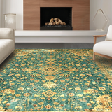 Chic Subtle Abstract Layered Elements(Blue)