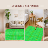 Contemporary Striped Delight(Green)