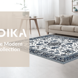 Stylish Earth Tone Medallion(White)
