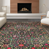 Luxurious Multicolor Tiled Arrangement(Black)