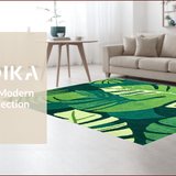 Tropical Leaf Motif Elegance(Green)