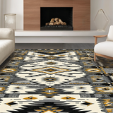 Elegant Ethnic Geometric Motif(Gray)