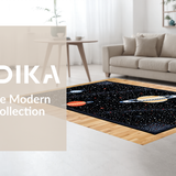 Enchanting Space Exploration Motif(Black)