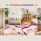 Abstract Pastel Marble Symphony(Pink)