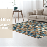 Chic Modern Ogee Design Palette(Brown)