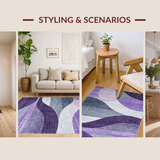 Contemporary Chenille Texture(Purple)