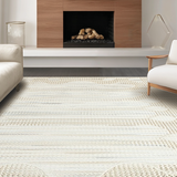 Contemporary Cream Trellis Elements(Beige)
