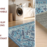 Stylish Ogee in Cool Hues(Blue)