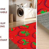 Charming Rustic Strawberry Blossom(Red)