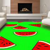 Cute Juicy Melon Illustration(Red)