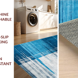 Contemporary Colorful Linear Fusion(Blue)