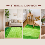 Charming Plush Green Oasis(Green)