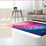 Colorful Abstract Moss Motif(Pink)