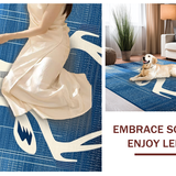 Contemporary Rustic Antelope Design(Blue)