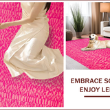 Vivid Contemporary Leopard Motif(Pink)