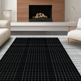 Minimalist Black and White Grid Layout(Black)