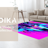 Bold Iridescent Wildlife Imagery(Blue)