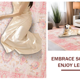 Artistic Dreamy Light Rose Decor(Pink)