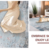 Elegantly Faded Vintage Charm(Blue)