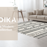 Luxurious Lattice Cream and Ebony(Black)