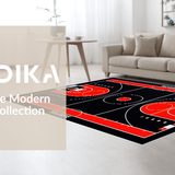 Chic Graphic Court Design(Black)