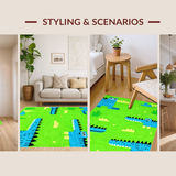 Charming Lighthearted Jungle Theme(Green)