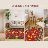 Luxurious Handcrafted Bloom Style(Red)