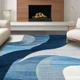 Luxe Textured Shape Elements(Blue)