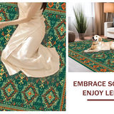 Abstract Armenian Motif Aesthetic(Green)