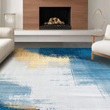 Elegant Retro Geometric Fusion(Blue)