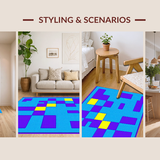 Cheerful Multicolor Learning Surface(Blue)