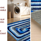 Lively Optical Flowing Shapes(Blue)