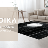 Contemporary Cozy Fluffy Design(Black)