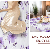 Ultra Soft Area Rug, Non Slip, Stain Resistant, Washable Area Rugs for Living Room, Bedroom, Elegant Shaggy Lavender Aesthetic(Purple)