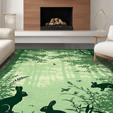 Whimsical Green Flora Elements(Green)