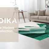 Contemporary Grey Geometric Aesthetics(Green)