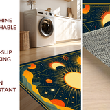 Vibrant Floral Cosmos Motif(Yellow)