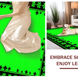 Elegant Green Checkered Design(Green)