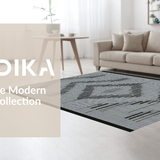 Striking Ogee Patterned Accent(Black)