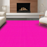 Ultra Soft Area Rug, Non Slip, Stain Resistant, Washable Area Rugs for Living Room, Bedroom, Vibrant Abstract Playful Atmosphere(Pink)