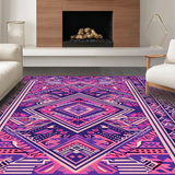Exotic Geometric Color Symphony(Purple)
