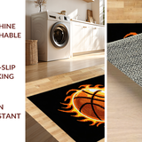 Contemporary Flame Accent Decor(Black)