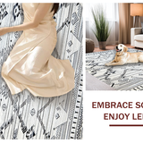 Luxurious Light Grey Geometric Flair(Gray)