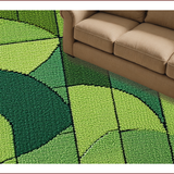 Ultra Soft Area Rug, Non Slip, Stain Resistant, Washable Area Rugs for Living Room, Bedroom, Vintage Boho Sage(Green)