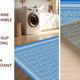 Charming Vintage Waves(Blue)