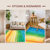 Cheerful Bright Striped Design(Blue)