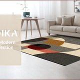 Ultra Soft Area Rug, Non Slip, Stain Resistant, Washable Area Rugs for Living Room, Bedroom, Elegant Warm Tones Animal Motif(Gray)
