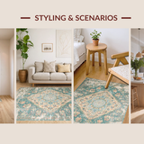 Luxurious CloudPile Floral(Blue)