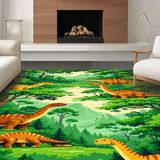 Interactive T Rex Terrain Visual(Green)