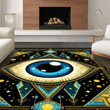 Elegant Cultural Eye Illustration(Black)